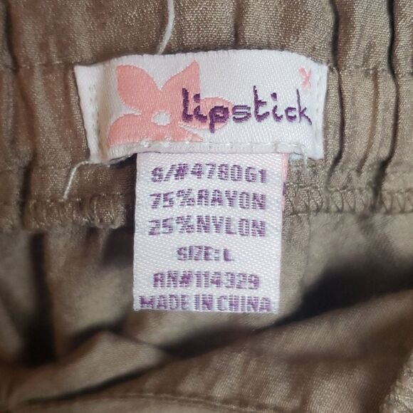 Vintage Lipstick Tan Jumpsuit - Picture 3 of 10